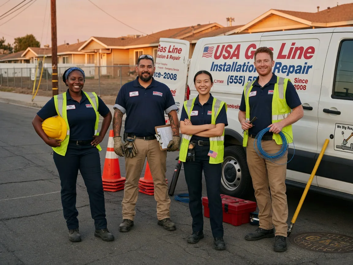 Gas Line Installation company in Copperopolis, CA